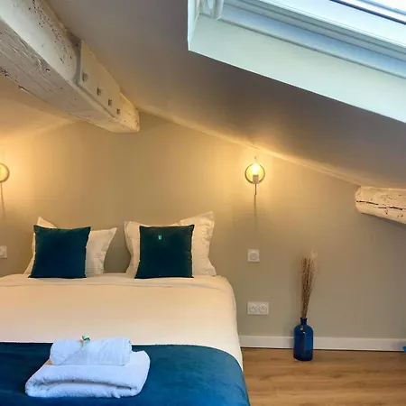 'la Perriere' Joli T2 En Duplex Clim, Wifi * Sète